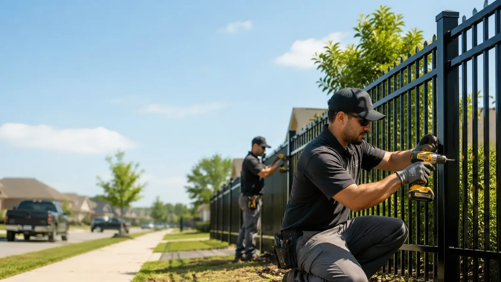 Metal Fence Installation in Augusta, ME